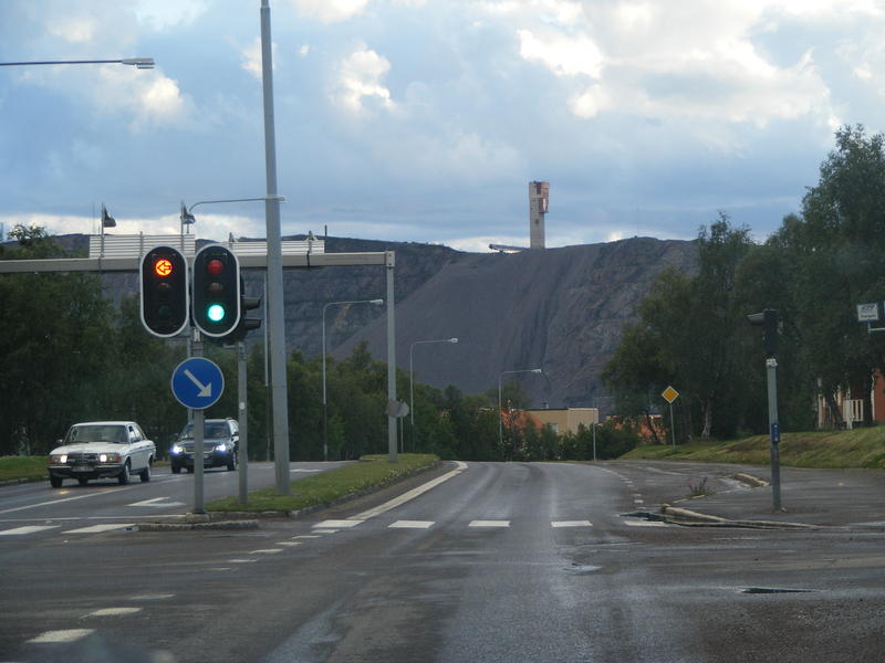 Kiruna. Grönt ljus, bara att köra! 