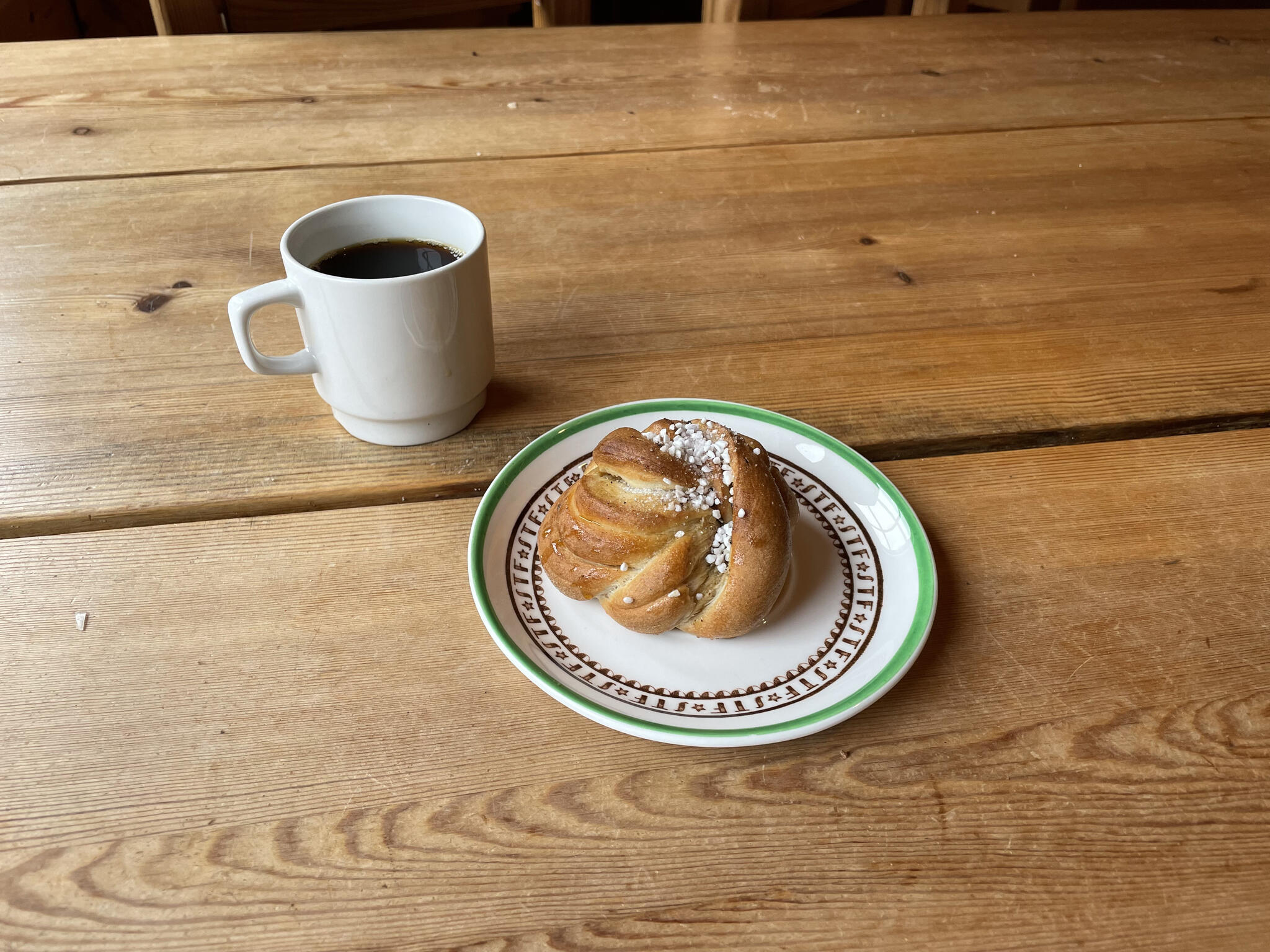 Lite kaffe och bulle är man väl värd