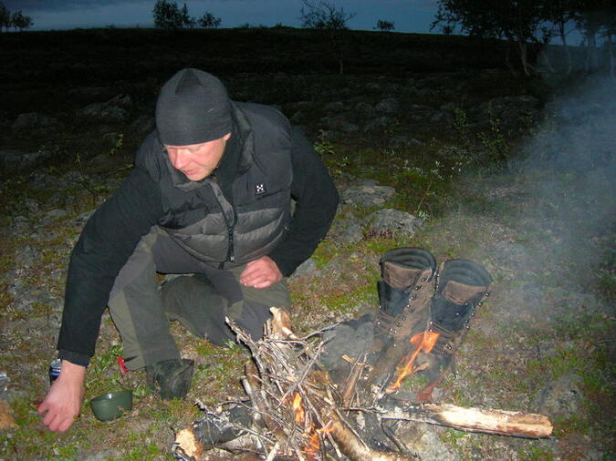 Pyromanen Putte är i farten.