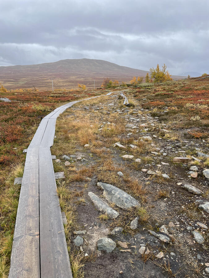 Spångad led mot Sylarna