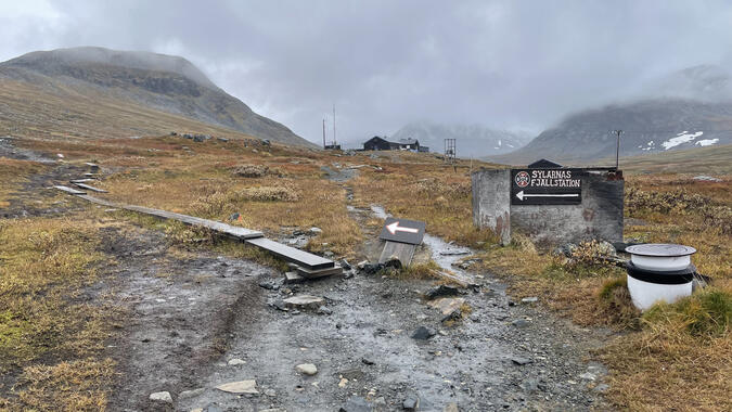 Efterlängtad syn vid Sylarnas fjällstation