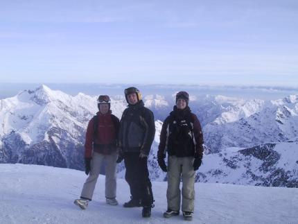 Vy över Monte Rosa