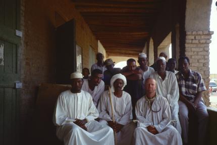 Vänner i Sudan.