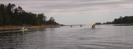 På väg mot Lurö