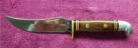 Western W39 Rosewood Handle U.S.A Hunting, Skinning Knife.jpg